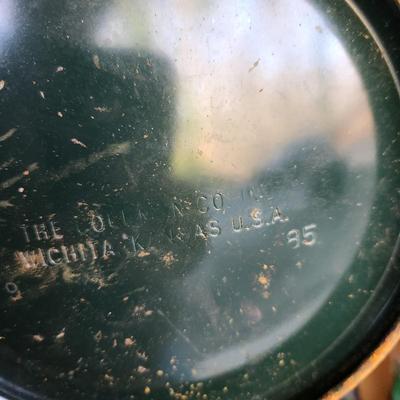 2 Vintage Coleman Powerhouse 85 CL2 83 Lanterns with Case