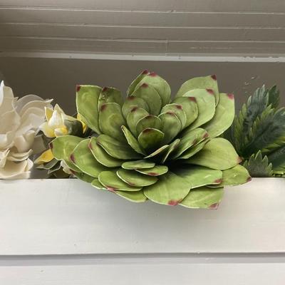 15 Piece Faux Succulent Greenery Lot