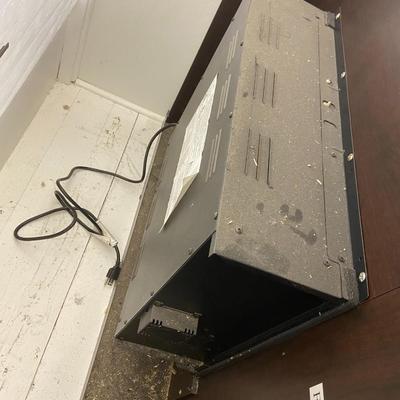 Damaged but Usable Electric Fireplace Display