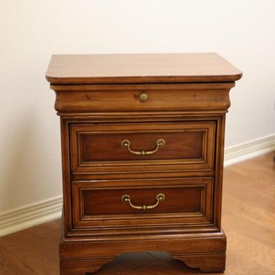 Three Drawer Side Table