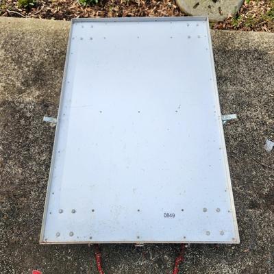 Heavy Duty Aluminum Dog Crate Wheel Cart 37"x25" Utility Cart