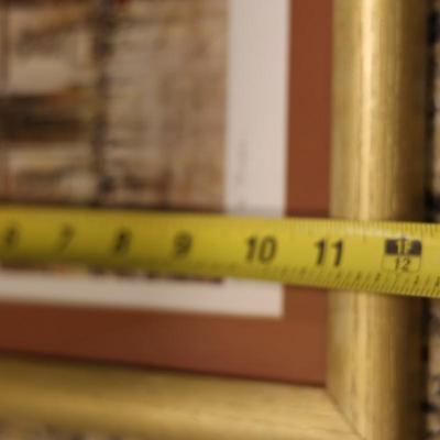 Signed & Titled Two Framed Prints of Paris