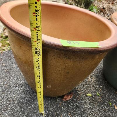 2 large Planters 14"x13"