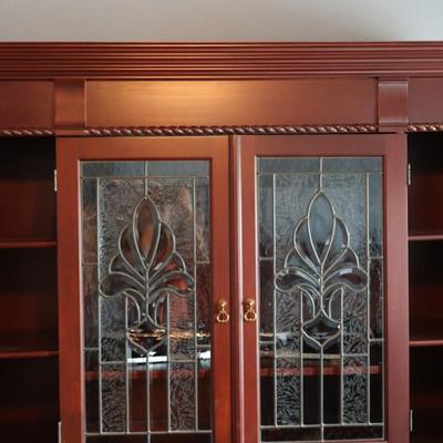 Seven Drawer Dresser & Entertainment Center (Two Pieces)