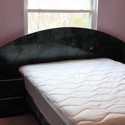 Vintage Italian Bed Frame W/ Two Nightstands (See Description)