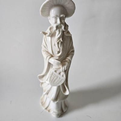 Blanc De Chine Figure of an older monk