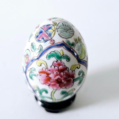 Decorative CloisonnÃ© Egg In Box Chinese