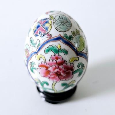 Decorative CloisonnÃ© Egg In Box Chinese