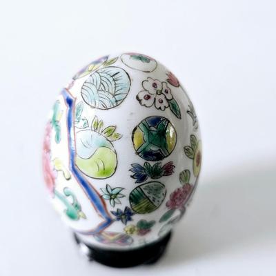 Decorative CloisonnÃ© Egg In Box Chinese