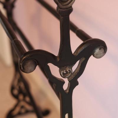 Throw Iron Blanket Holder