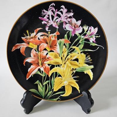 Danbury Mint Lily Collecter Plate