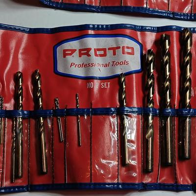 Assortment of Drill bits - Hanson Tap and drill NEW bits and over a dozen others.