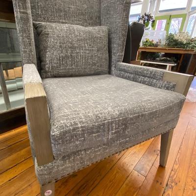 Set of Two Gray Chairs Lot