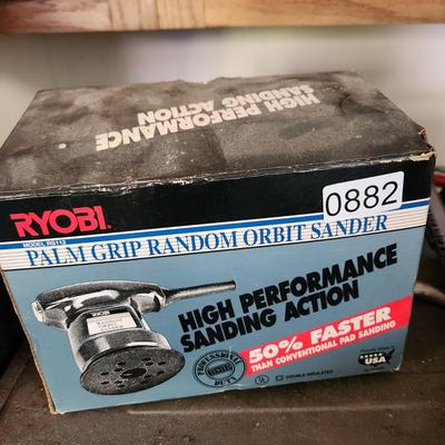 Ryobi Palm Grip Random Orbit Sander RS-112