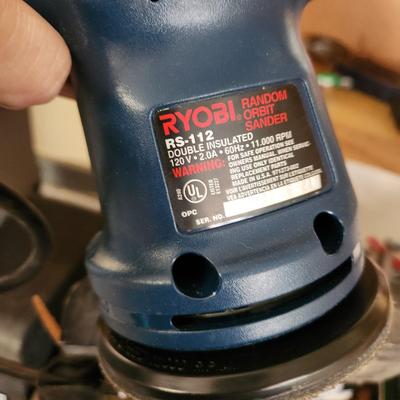 Ryobi Palm Grip Random Orbit Sander RS-112