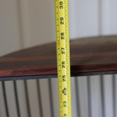 Wood & Metal Console Table