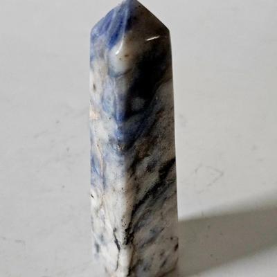 Set of Obelisks Quartz and Lapis three different sizes