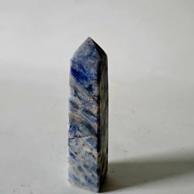 Set of Obelisks Quartz and Lapis three different sizes