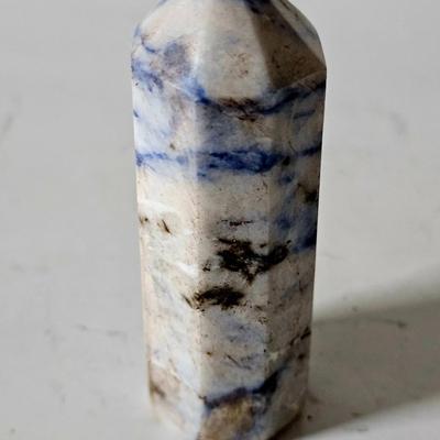 Set of Obelisks Quartz and Lapis three different sizes