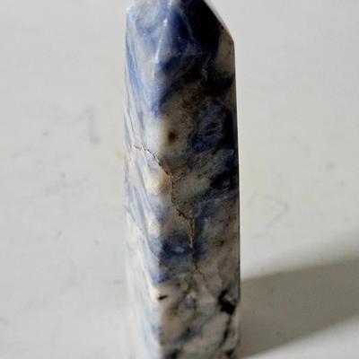 Set of Obelisks Quartz and Lapis three different sizes