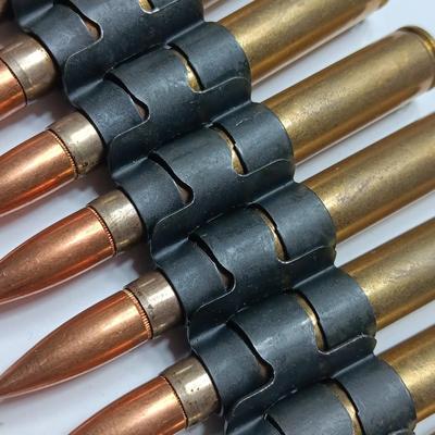 50 rounds of linked ammunition - marked DA 62