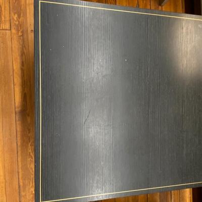 Modern Black Geometric Coffee