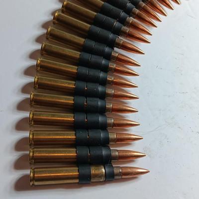 50 rounds of linked ammunition - marked DA 62