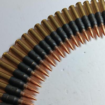 50 rounds of linked ammunition - marked DA 62