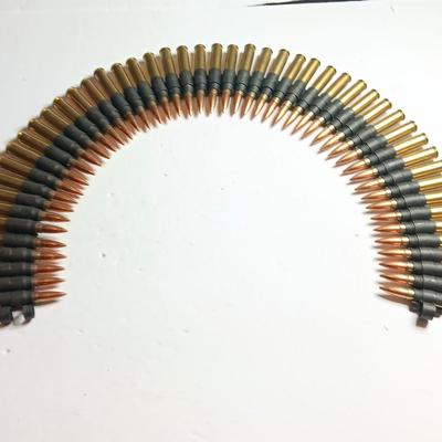50 rounds of linked ammunition - marked DA 62