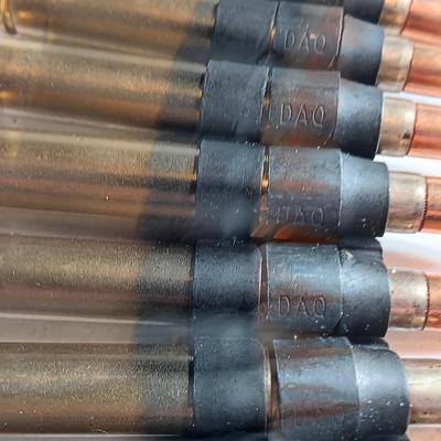 50 rounds of linked ammunition - marked DA 62