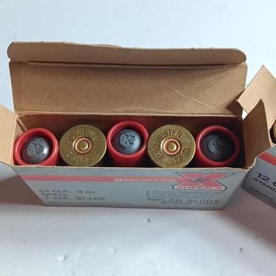 Winchester Super -X Sabot Slugs .50 Cal. 12 GA, 3 Inch with Winchester Super -X Rifle Slugs Ammunition