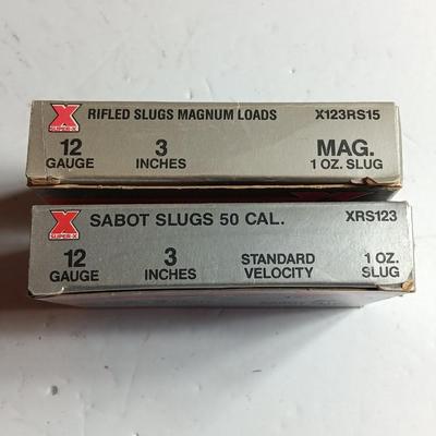 Winchester Super -X Sabot Slugs .50 Cal. 12 GA, 3 Inch with Winchester Super -X Rifle Slugs Ammunition