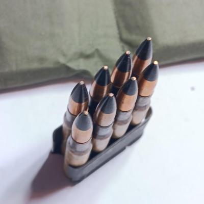 Armor Piercing AP M2 48rd Bandoleer USGI in M1 Garand Clips Cal. 30 AP M2 8 round clips times 6