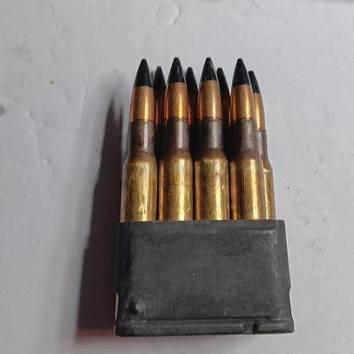 Armor Piercing AP M2 48rd Bandoleer USGI in M1 Garand Clips Cal. 30 AP M2 8 round clips times 6