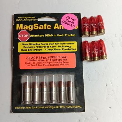 MAGSAFE AMMO .45 ACP 68-Gr, Super Swat with 6 snap caps