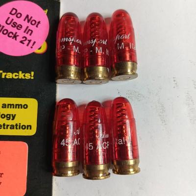 MAGSAFE AMMO .45 ACP 68-Gr, Super Swat with 6 snap caps