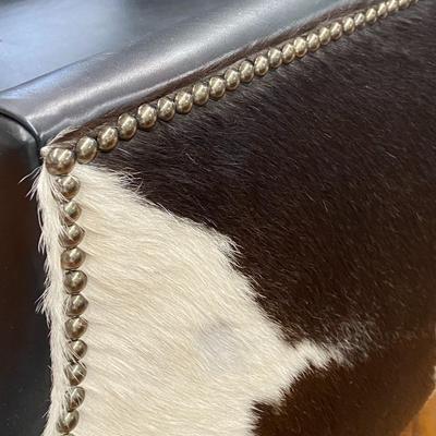 Leather and Cowhide Chair