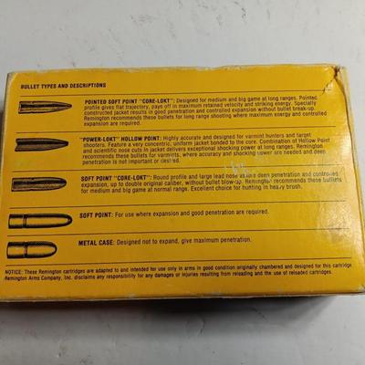 Remington High Velocity 20 centerfire cartridges 375 H& H Magnum Ammunition