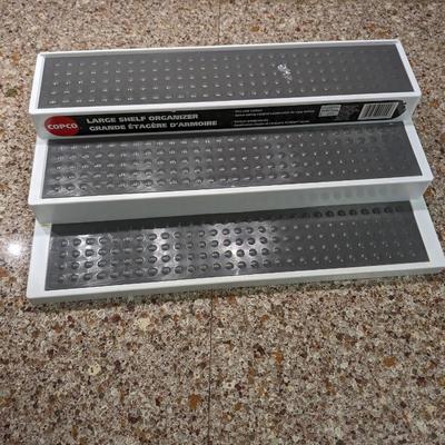 Copco 3-Tier Kitchen Organizer and Box of 4 Scarecrow/Boot Spreaders