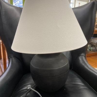 Charcoal Farmhouse Lamp