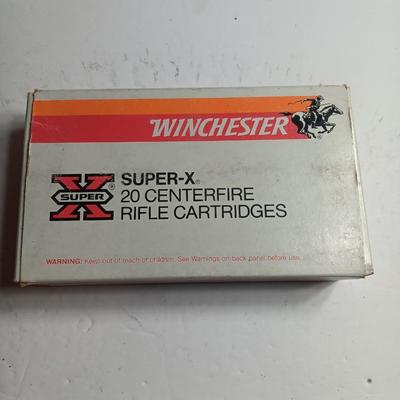 Ammunition Winchester Super- X 20 centerfire rifle cartridges 357 H& H Mag