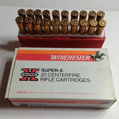 Ammunition Winchester Super- X 20 centerfire rifle cartridges 357 H& H Mag