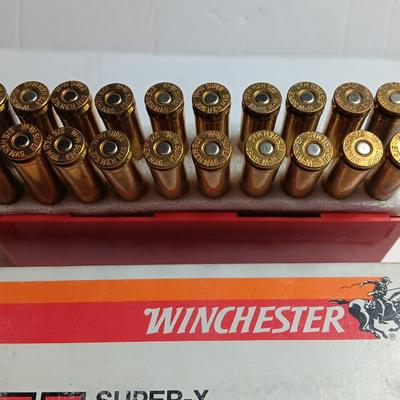 Ammunition Winchester Super- X 20 centerfire rifle cartridges 357 H& H Mag