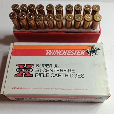 Ammunition Winchester Super- X 20 centerfire rifle cartridges 357 H& H Mag