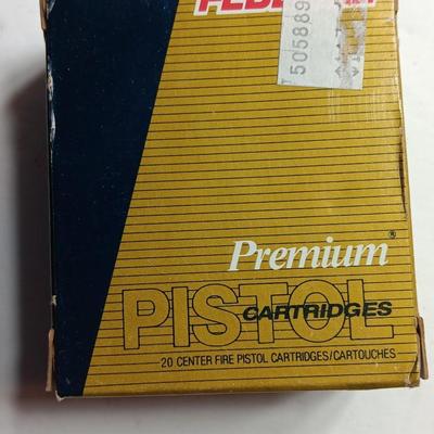 Federal Ammunition premium pistol cartridges 20 centerfire 45 auto 230 Gr. Hydra-Shok Jacketed Hollow Point