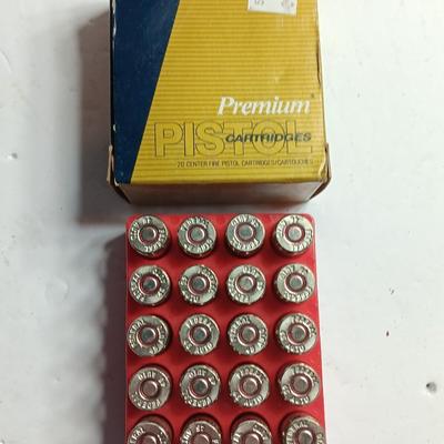 Federal Ammunition premium pistol cartridges 20 centerfire 45 auto 230 Gr. Hydra-Shok Jacketed Hollow Point