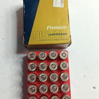 Federal Ammunition premium pistol cartridges 20 centerfire 45 auto 230 Gr. Hydra-Shok Jacketed Hollow Point