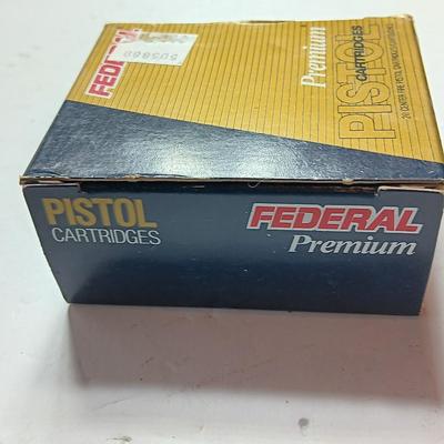 Federal Ammunition premium pistol cartridges 20 centerfire 45 auto 230 Gr. Hydra-Shok Jacketed Hollow Point