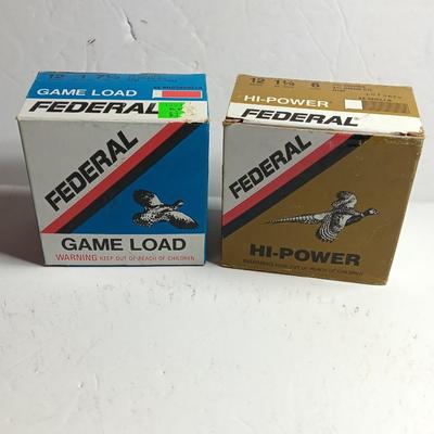 Federal Ammunition Game load & Hi-Power 12 gauge shot gun shells 1 Oz. shot 7 1/2 shot