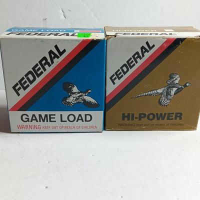 Federal Ammunition Game load & Hi-Power 12 gauge shot gun shells 1 Oz. shot 7 1/2 shot